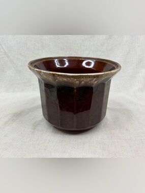 Brown Glazed Ceramic crock